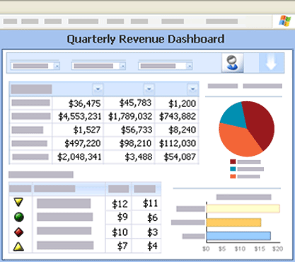 The basic components of Excel Web Access